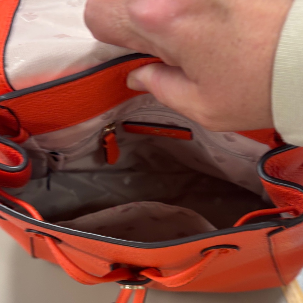 Kate Spade Bold Orange Backpack - Picture 5 of 8